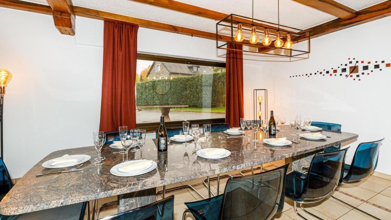 Luxueuse Et Spacieuse Villa Avec Sauna Et Piscine مالميدي المظهر الخارجي الصورة