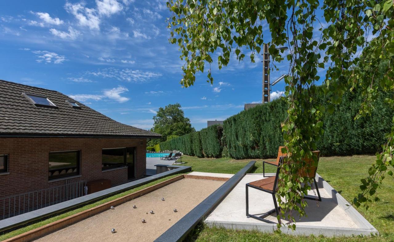 Luxueuse Et Spacieuse Villa Avec Sauna Et Piscine مالميدي المظهر الخارجي الصورة